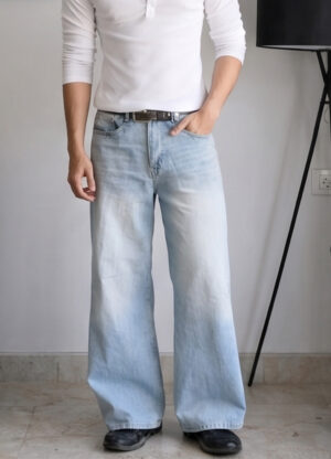 Light Blue Faded Baggy Jeans (New Drop)