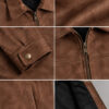 Suede Leather Jacket - Thumbnail Image 4
