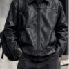 Faux Lather Jacket - Thumbnail Image 2