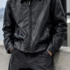 Faux Lather Jacket - Thumbnail Image 1