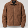 Suede Leather Jacket - Thumbnail Image 5