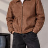 Suede Leather Jacket - Thumbnail Image 1