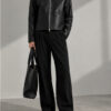 Faux Lather Jacket-(New Arrival) - Thumbnail Image 4